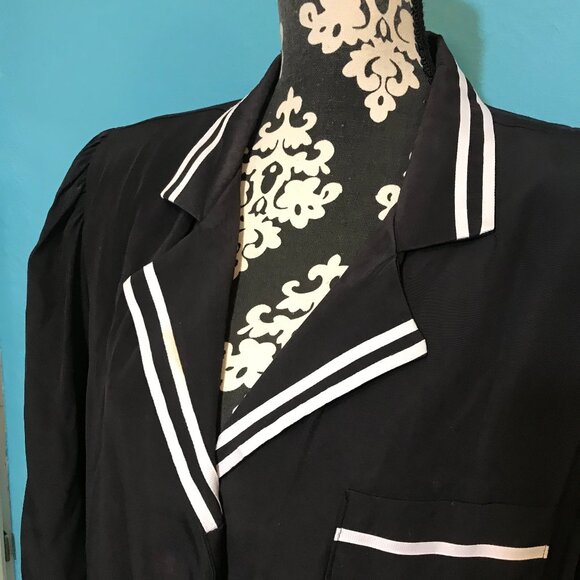 Tracy Richards Vintage Woman's Uniform Dress Button Down GUC Retro Halloween Fun - Picture 3 of 12